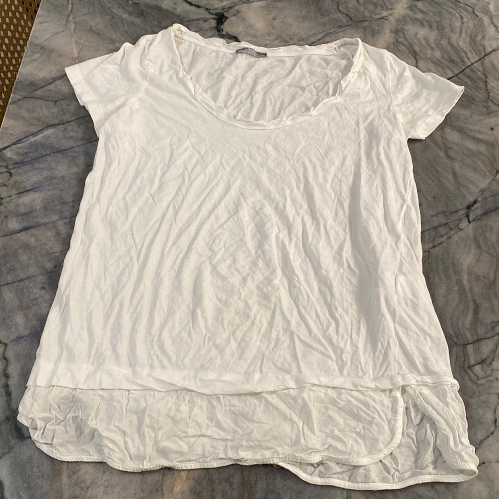 Zara | Basic White T-Shirt | Pre-Loved